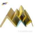 50 * 50 * 5 Angle FRP jaune